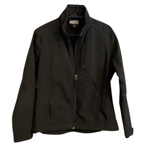 Double Diamond Coat Women's Size M Black Jacket Fleece Lined‎ Winter Snow Ski